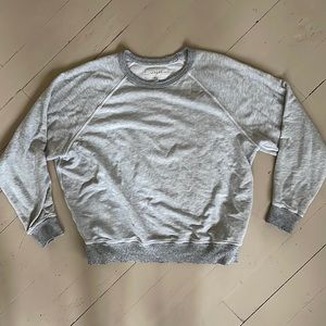 The GREAT College Sweatshirt in Light Gray